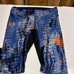 Koral Black and Blue Leggings